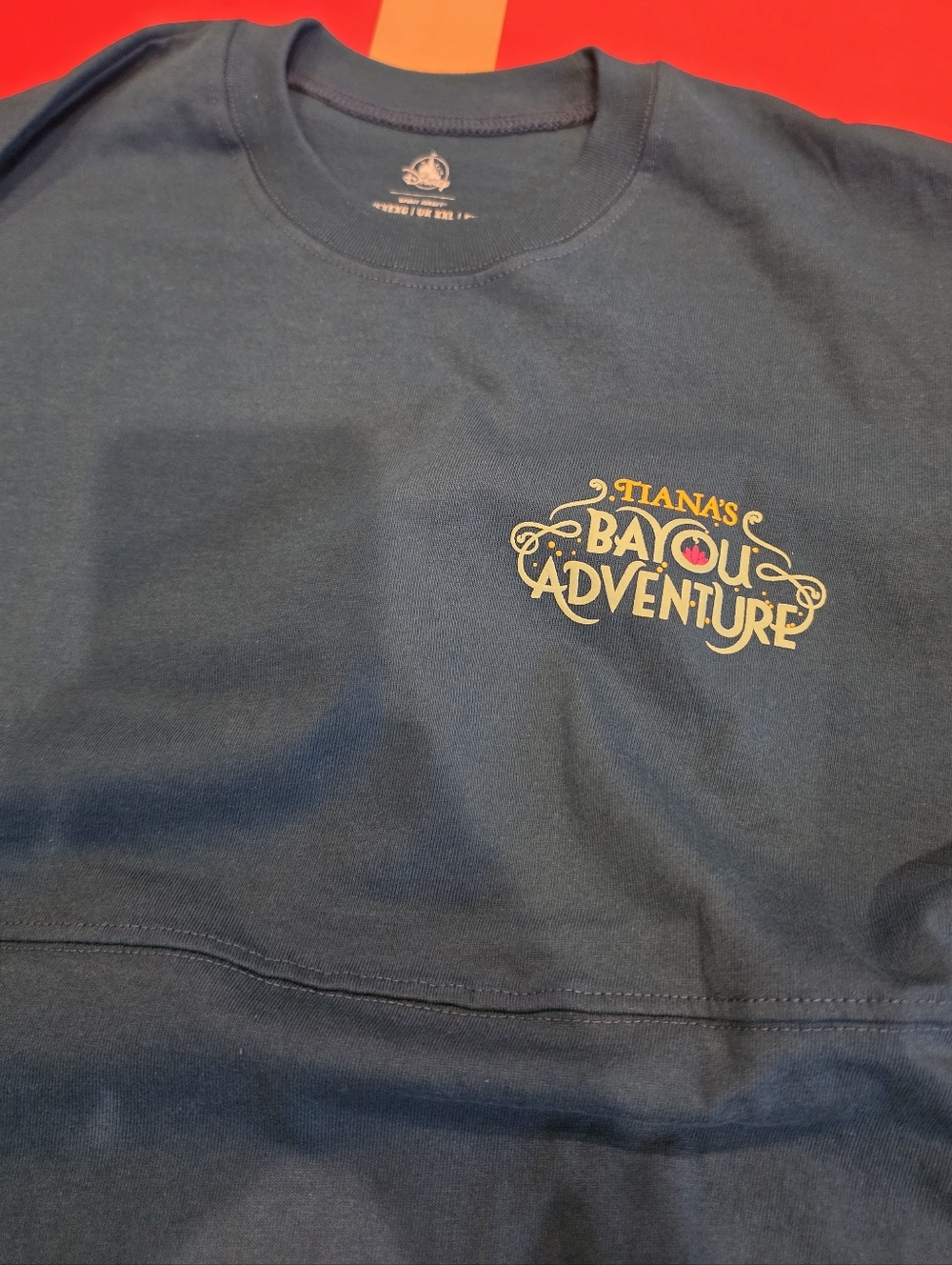 Disney Parks Tiana's Bayou Adventure Glow In The Dark Spirit Jersey Adult Xxl